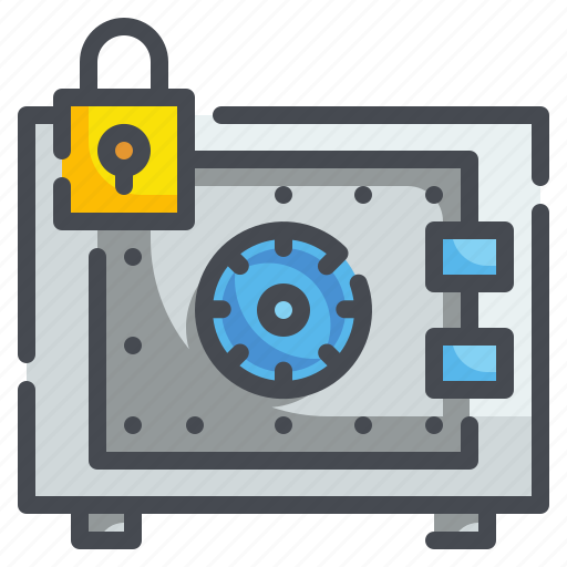 Bank, hotel, locker, safebox, savings, security, tools icon - Download on Iconfinder