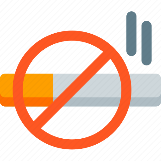 No, smoking, attention, cigarette, forbidden, smoke, warning icon - Download on Iconfinder