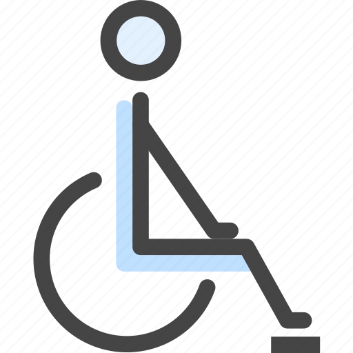 Disabled, wheelchair, disability, handicap, invalid icon - Download on Iconfinder