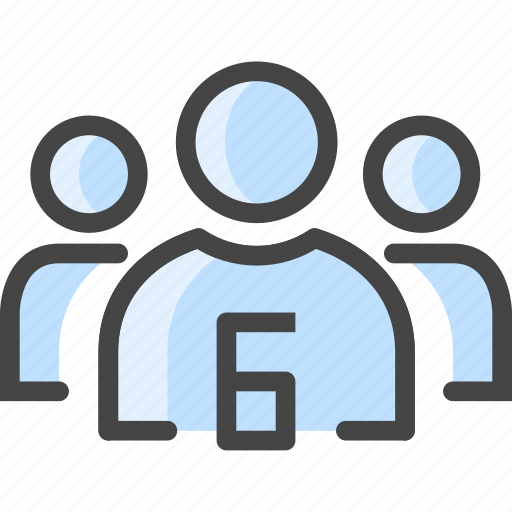 Six persons, group, team, users icon - Download on Iconfinder