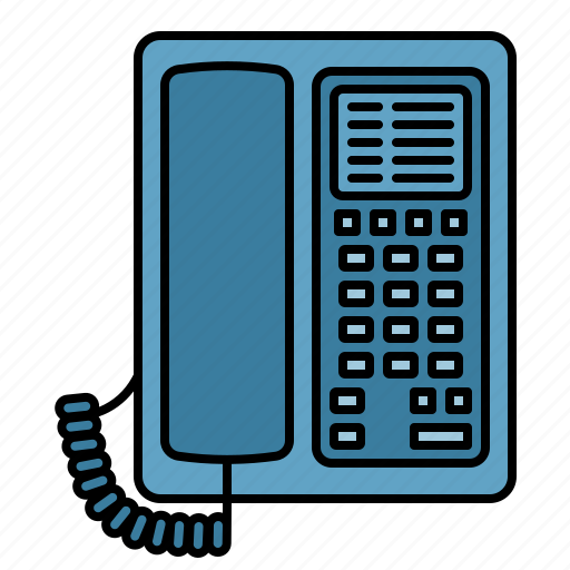 Phone, hotel, reservation, telephone, communications icon - Download on Iconfinder