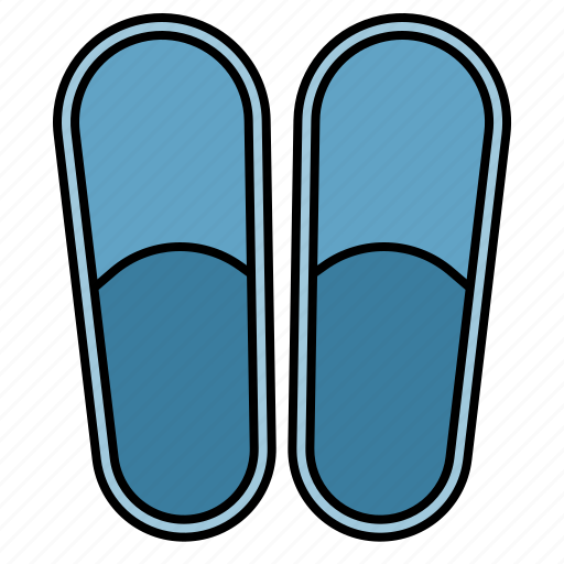 Slippers, hotel, amenities, bedroom, footwear icon - Download on Iconfinder