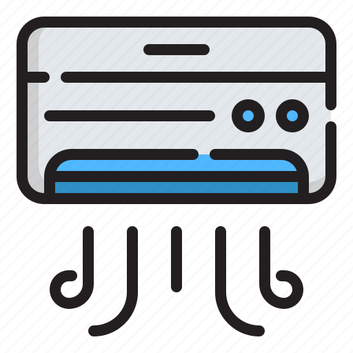 Conditioner, cooling, electronics, refreshing, machine, technology, air conditioning icon - Download on Iconfinder
