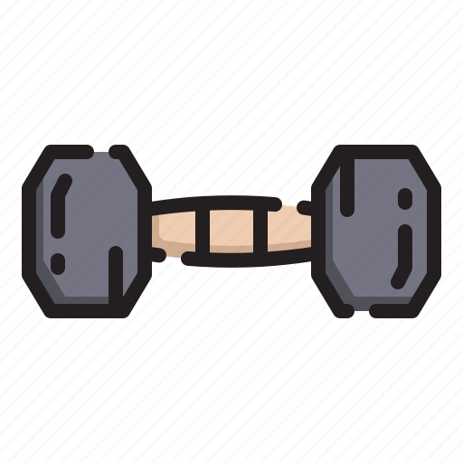 Dumbbell, gym, weight, tools, utensils, sports and competition icon - Download on Iconfinder