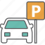 automobile, car, driving, park, parking, road, vehicle 