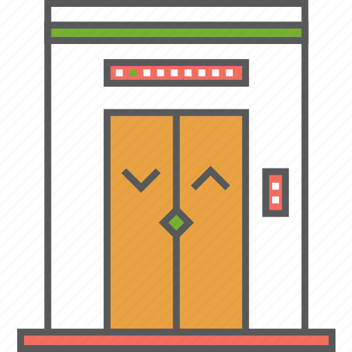Access, building, doors, ease, elevator, lift icon - Download on Iconfinder