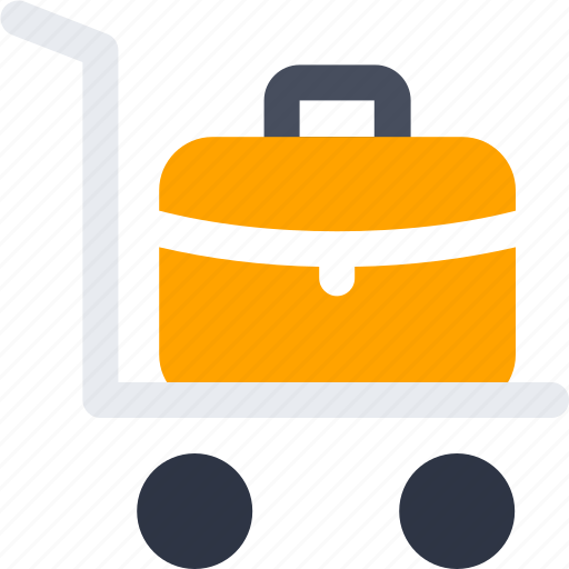 Bag, facilities, hotel, luggage, suitcase, transfer icon icon - Download on Iconfinder