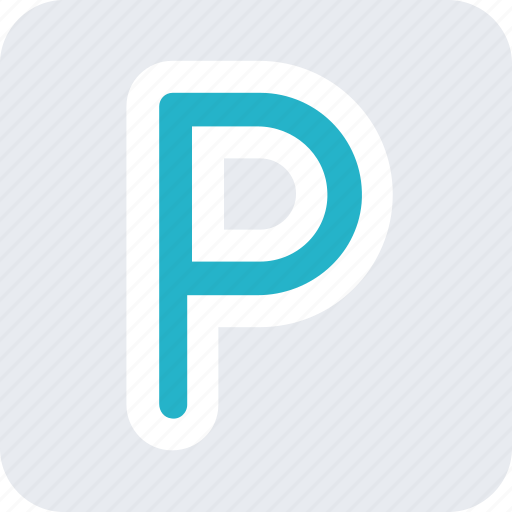 P sign, parking, street signs, transportation, trucking icon icon - Download on Iconfinder