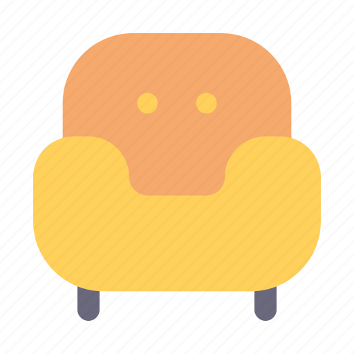 Armchair, sofa, furniture, chair, comfortable icon - Download on Iconfinder