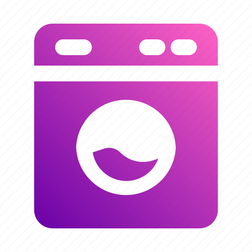 Laundry, washing, machine, clothes, cleaning icon - Download on Iconfinder