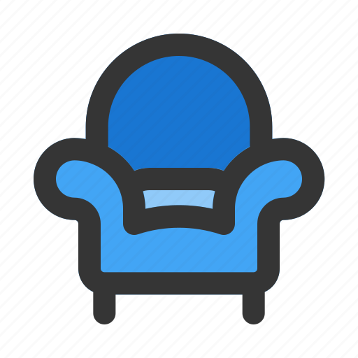 Armchair, sofa, furniture, home, living, interior, decorating icon - Download on Iconfinder