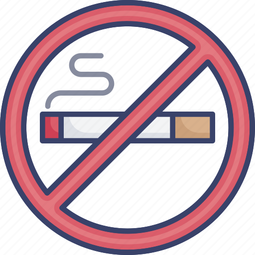 Cigarette, forbidden, no, prohibited, smoking icon - Download on Iconfinder