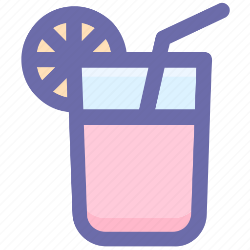 Drink, healthy drink, lemonade, orange juice, soft drink, summer drink icon - Download on Iconfinder