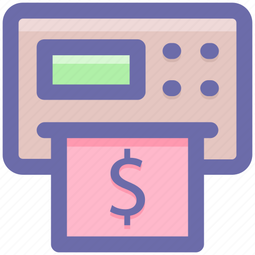 Atm, cash, machine, money, teller, withdrawal icon - Download on Iconfinder