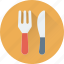 cutlery, fork, kitchen, knife, utensils 