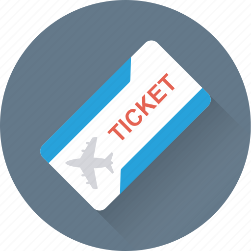 Air ticket, airplane, plane ticket, ticket, travelling icon - Download on Iconfinder