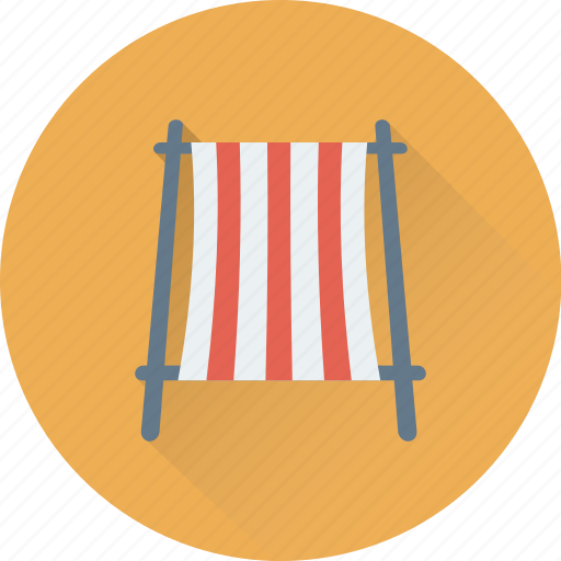 Chair, deck chair, furniture, summer, tanning icon - Download on Iconfinder