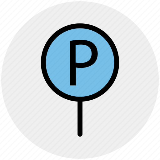 Car, car parking, parking, parking sign, road, sing icon - Download on Iconfinder