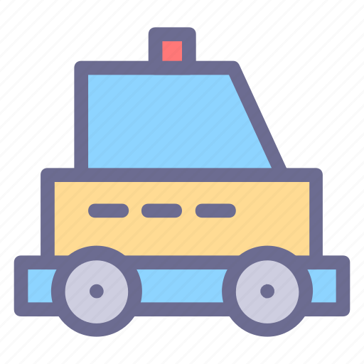 Vehicle, ambulance, automobile, cab, police, transport, travel icon - Download on Iconfinder
