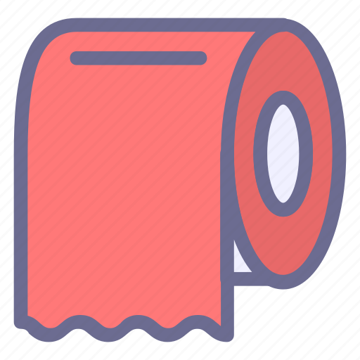 Tissue, clean, kitchen, napkin, paper, roll, toilet icon - Download on Iconfinder