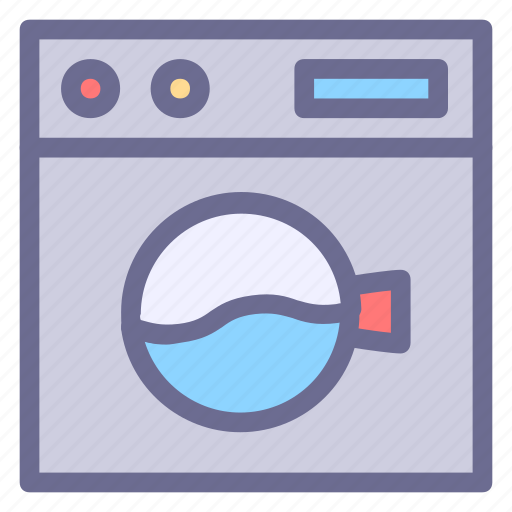 Laundry, washing machine, appliance, cleaning, clothes, dry-clean icon - Download on Iconfinder