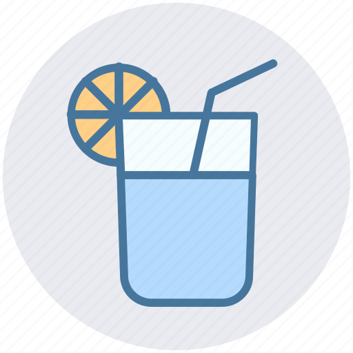 Drink, healthy drink, lemonade, orange juice, soft drink, summer drink icon - Download on Iconfinder