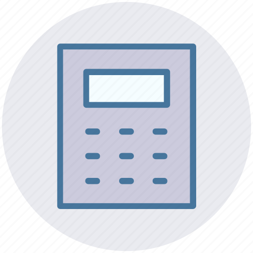 Accounting, calculate, calculator, machine, math, numbers icon - Download on Iconfinder