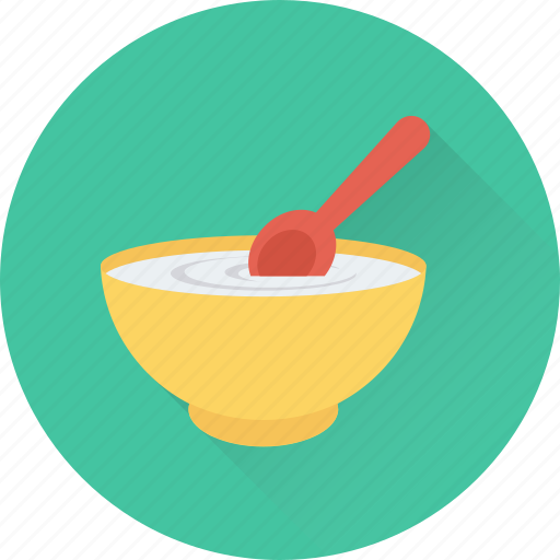 Bowl, meal, noodles, rice, spoon icon - Download on Iconfinder