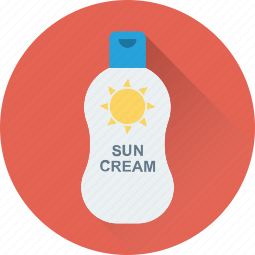 Lotion, sun oil, sunblock, sunburn cream, sunscreen icon - Download on Iconfinder