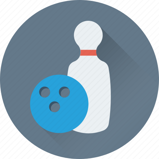 Alley ball, bowling, game, sports, ten pins icon - Download on Iconfinder