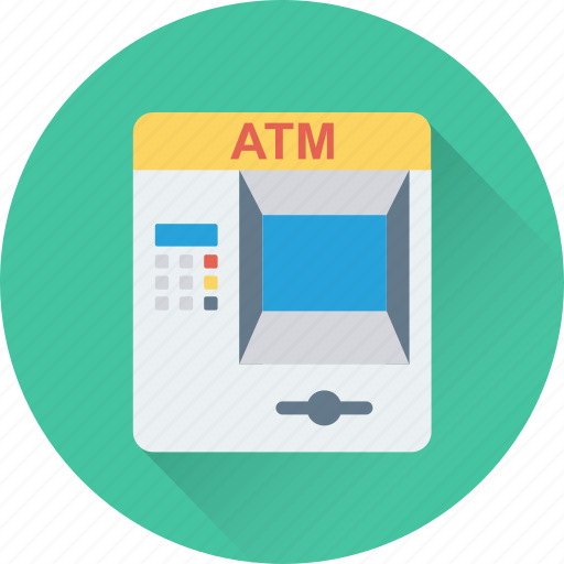 Atm, atm machine, automated teller machine, cash line, cash machine icon - Download on Iconfinder
