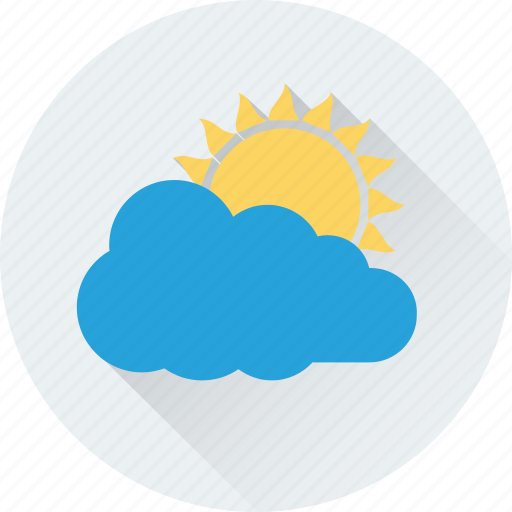 Cloud, summer, sun, sunny day, sunrise, weather icon - Download on Iconfinder