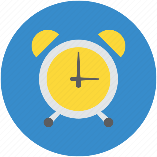 Alarm clock, analog clock, clock, time, timepiece, timer, wall clock icon - Download on Iconfinder