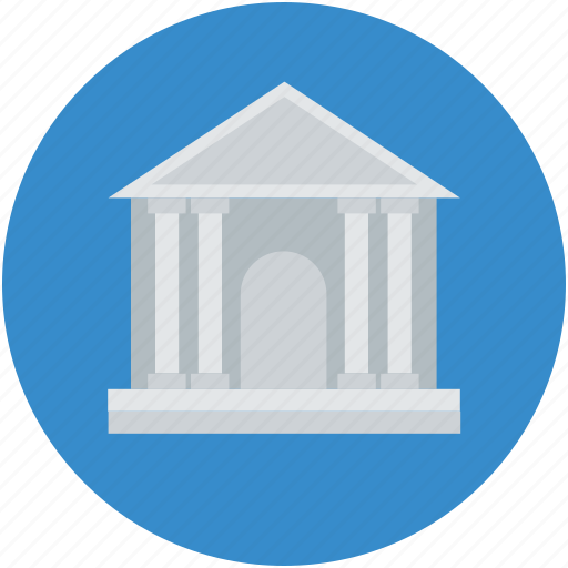 Bank, building, court, court building, real estate icon - Download on Iconfinder