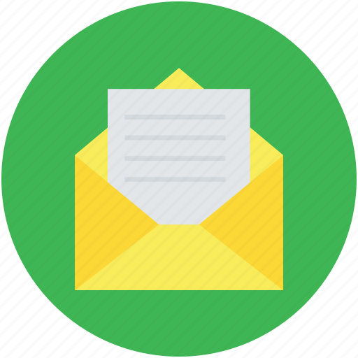 Email, envelop, inbox, letter, mail, open envelope icon - Download on Iconfinder
