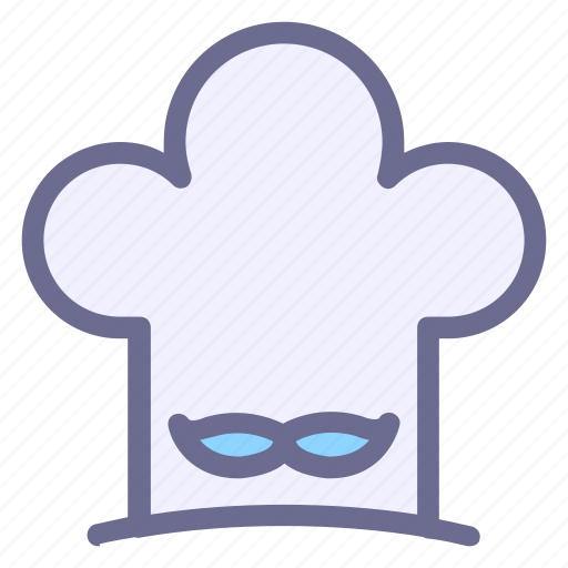 Chef, bakery, cook, hat, kitchen, restaurant, uniform icon - Download on Iconfinder