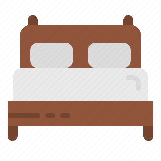 Bed, bedroom, double, hotel, room icon - Download on Iconfinder