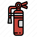 extinguisher, fire, firefighting, safety