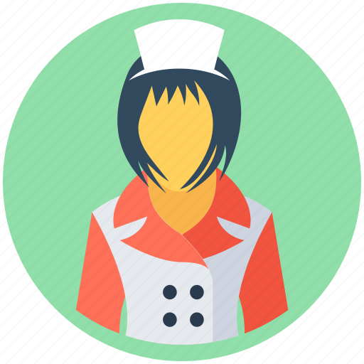 Female waiter, hotel staff, stewardess, waiting staff, waitress icon - Download on Iconfinder
