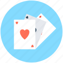 ace of heart, casino, heart card, playing card, suit card