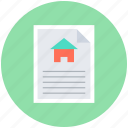 house contract, property contract, property document, property papers, real estate document