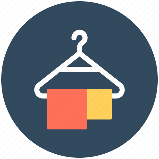 Clothes hanger, dress hanger, hanger, towel hanger, wardrobe icon - Download on Iconfinder