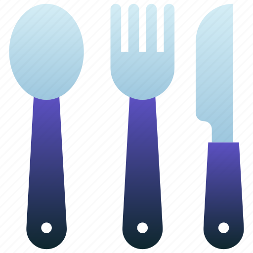 Cutlery, knife, spoon, fork, utensil icon - Download on Iconfinder