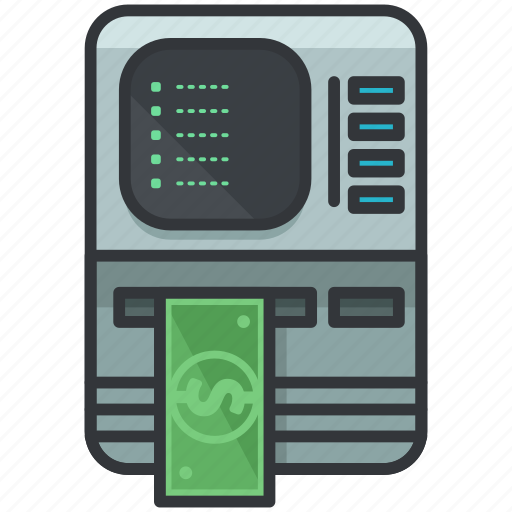 Cash, essentials, finance, hotel, machine, money icon - Download on Iconfinder