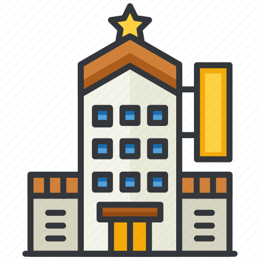 Building, essentials, hotel, star icon - Download on Iconfinder