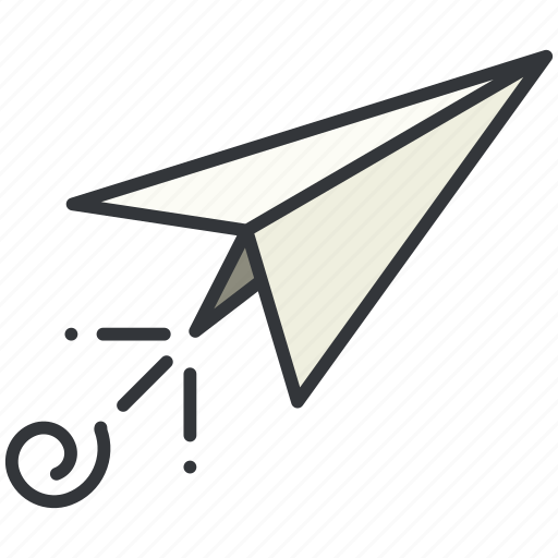 Airplane, message, paper, plane icon - Download on Iconfinder