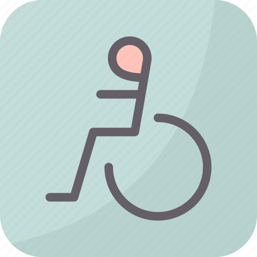 Disabled, handicap, accessibility, wheelchair, sign icon - Download on Iconfinder