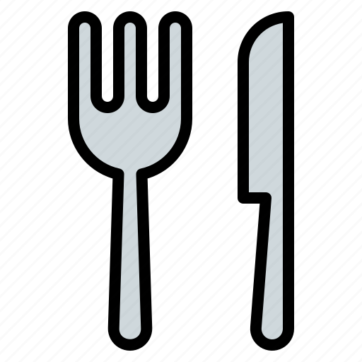 Restaurant, dining, food, knife, fork, cutlery icon - Download on Iconfinder