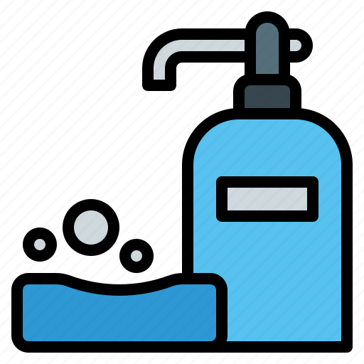 Soap, hygiene, cleaning, bathing, lather, cleansing icon - Download on Iconfinder