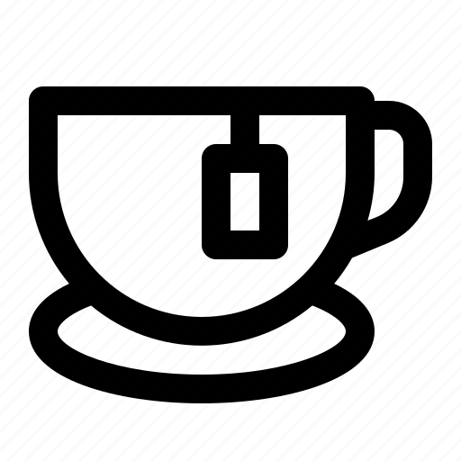 Beverage, coffee, drink, glass, hot, teacup icon - Download on Iconfinder